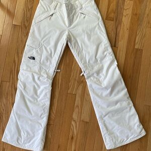 The North Face Women’s White Ski and Snow Pants